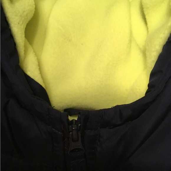 🆕 Designer / London Fog / Fall / Winter / Coat / NWT / Navy and Lime Green 🆕😎 - Picture 12 of 15